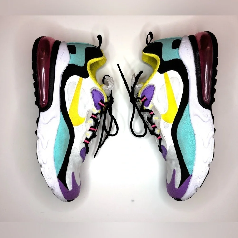 Nike Air Max 270 RT (PS) Kids Shoes BQ0103-101 Size-6.5Y Multicolor